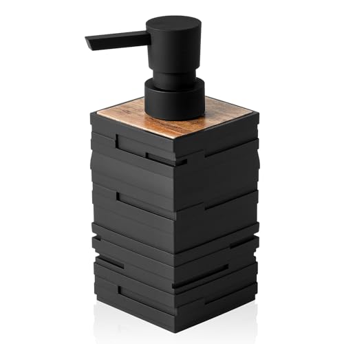 YAUKPH Matte Black Teak Wood