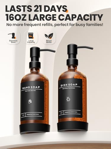 [Luxury] Kitchen Soap Dispenser Set view 3