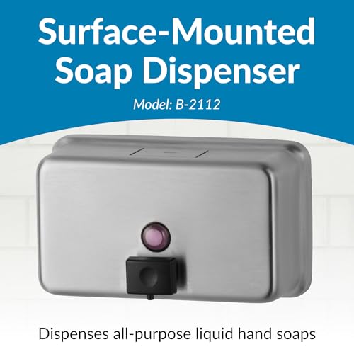 Bobrick Surface-Mounted Soap Dispenser - view 2