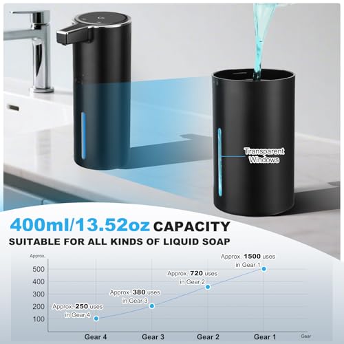 Automatic Soap Dispenser Liquid Touchless: view 5
