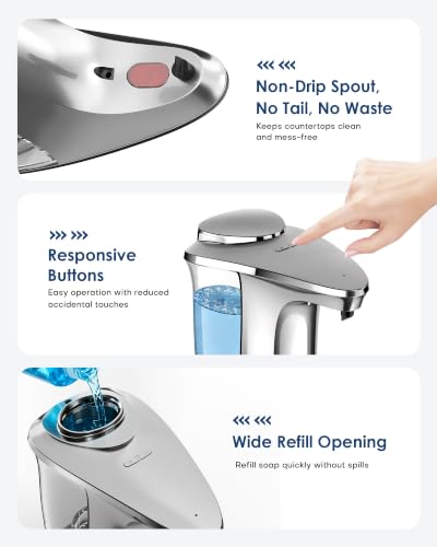 NEATMIND Automatic Soap Dispenser 17oz/500ml view 5