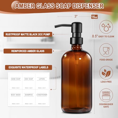 Kitchen Soap Dispenser Set with view 3