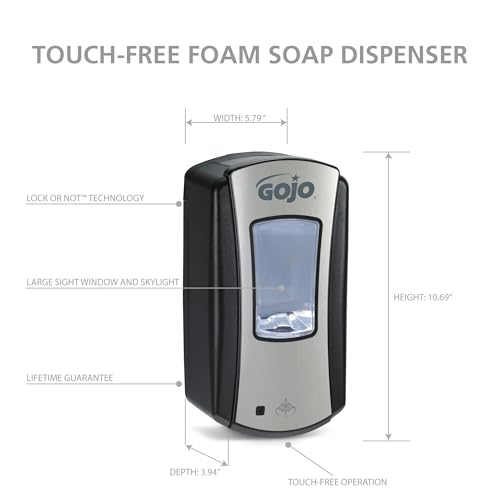 GOJO LTX-12 Touch-Free Foam Hand view 2