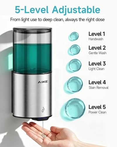 AIKE Automatic Soap Dispenser IPX7 view 3