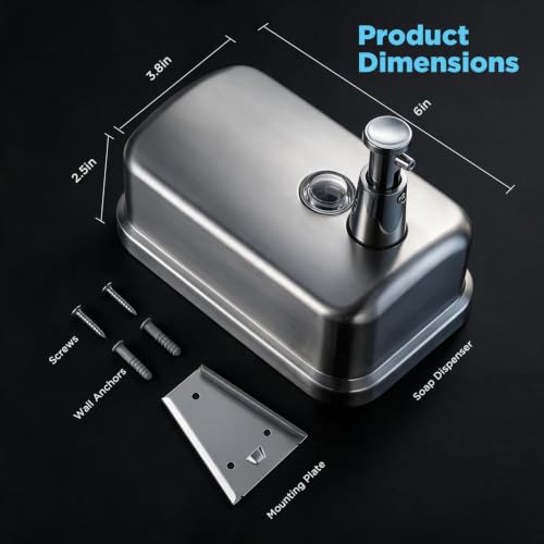 Gorlary Commercial Soap Dispenser Wall view 5