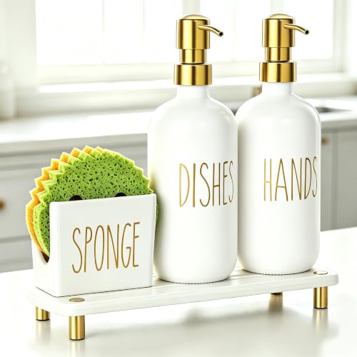 Cisily Kitchen Soap Dispenser Set