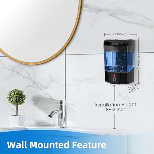SVAVO Automatic Soap Dispenser Hand view 2