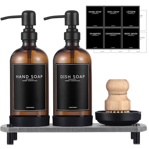 NEECZS Kitchen Soap Dispenser Set