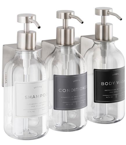 Shower Shampoo Dispenser Wall Mounted