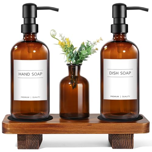 Kitchen Soap Dispenser Set with