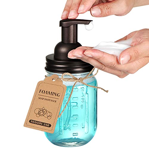 Amolliar Mason Jar Foaming Soap view 3