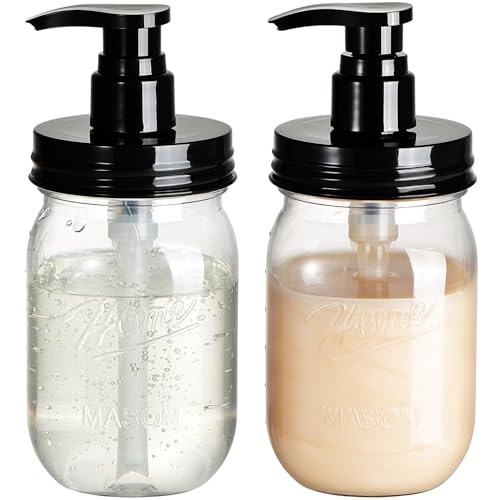 Amolliar Plastic Mason Jar Soap