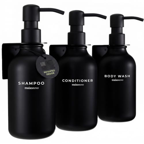 MaisoNovo Shampoo and Conditioner Dispenser|Refillable