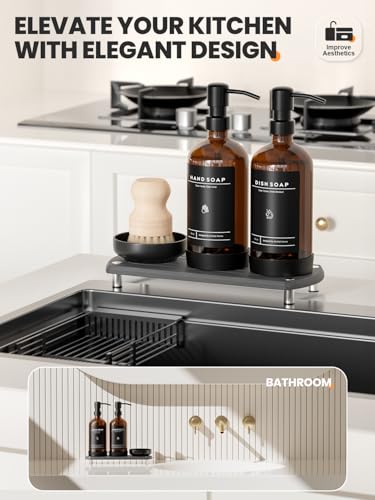 [Luxury] Kitchen Soap Dispenser Set view 5