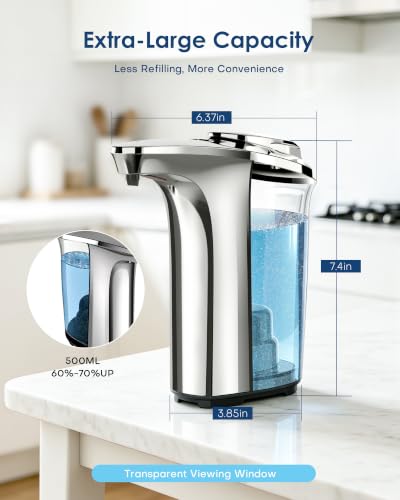 NEATMIND Automatic Soap Dispenser 17oz/500ml view 2