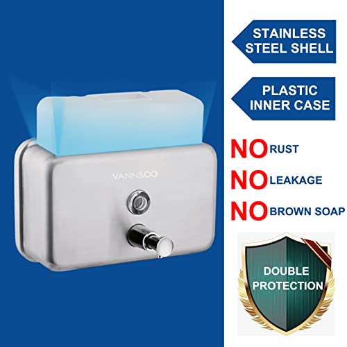 VANNSOO Commercial Soap Dispenser Wall view 2