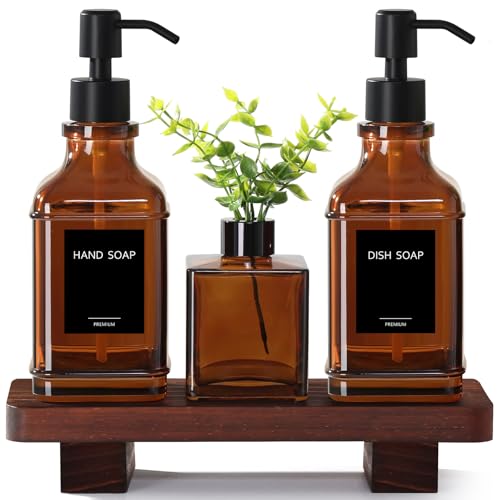 Modern Kitchen Soap Dispenser Set