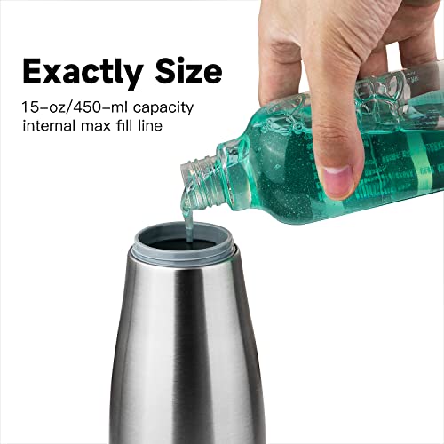AIKE 15fl.oz Stainless Steel Liquid view 4