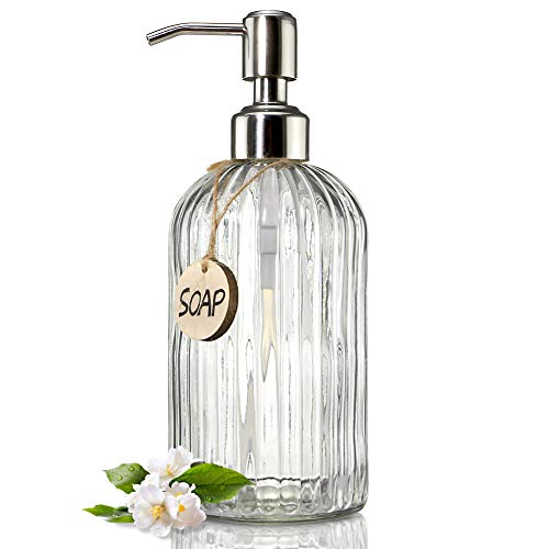 JASAI 18 Oz Clear Glass