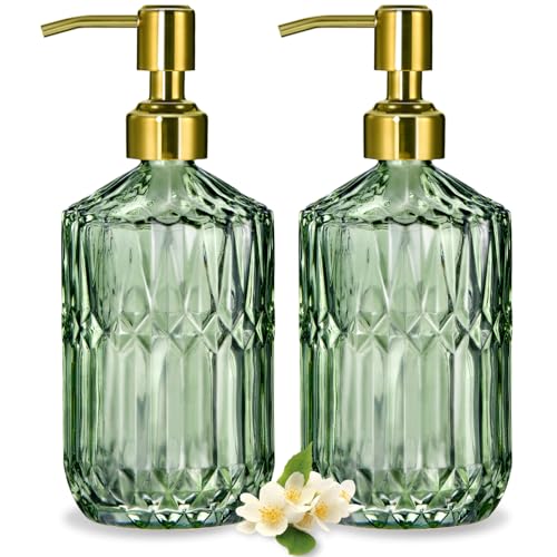 COHOSEGE 17 Oz Green Glass
