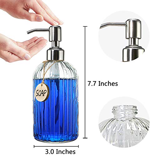 JASAI 18 Oz Clear Glass view 5