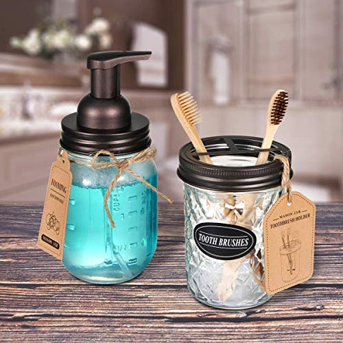 Amolliar Mason Jar Foaming Soap view 4