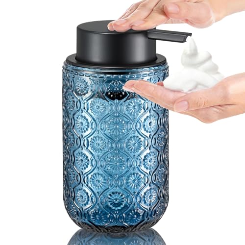 zuxzmj Blue Glass Foaming Hand