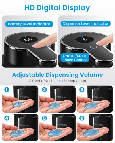 DONASIRA Touchless Automatic Liquid Soap view 3