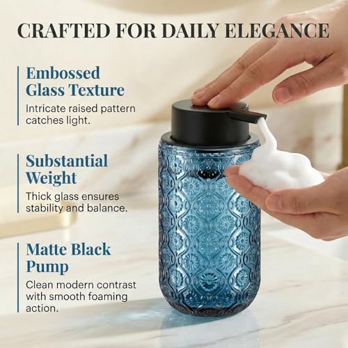 zuxzmj Blue Glass Foaming Hand view 2