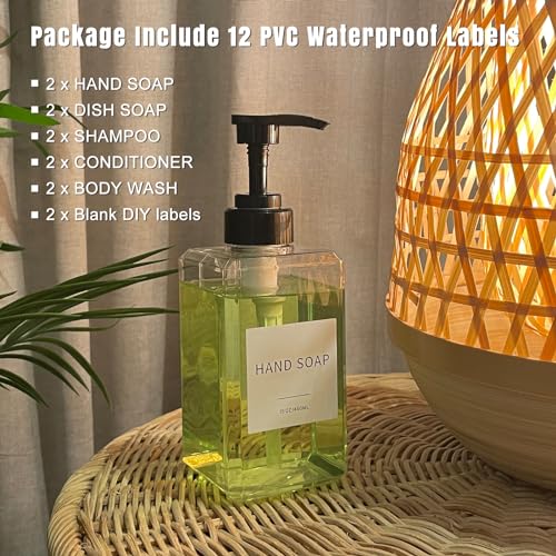 Clear Soap Dispenser with Waterproof view 3