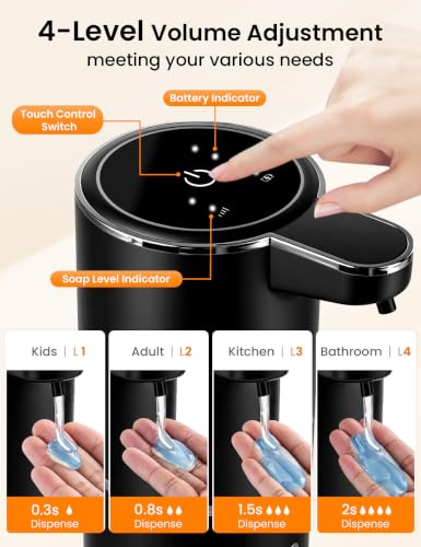 DONASIRA Automatic Soap Dispenser Touchless view 4