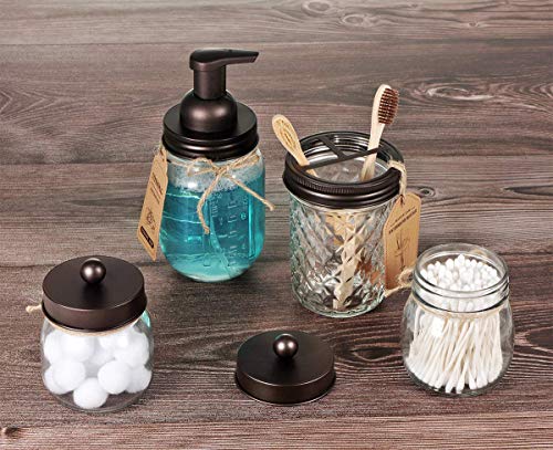 Amolliar Mason Jar Foaming Soap view 5