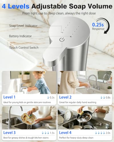 Touchless Automatic Liquid Soap Dispenser view 4